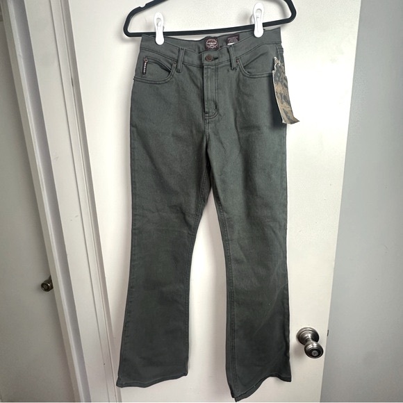 BONGO Vintage/Vintage Inspired Grayish Washed Blackish High Rise Jeans NWT 11 - Picture 1 of 16